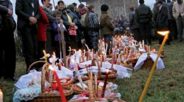 cosul cu bucate sfintite