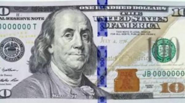 asa arata noua bancnota de 100 de dolari