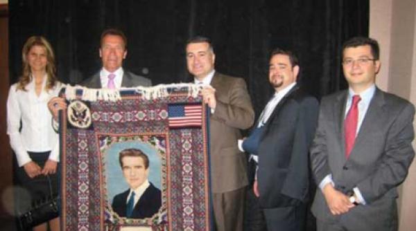 schwarzenegger la al doilea covor