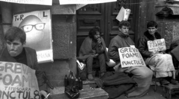 grevistii foamei din golania