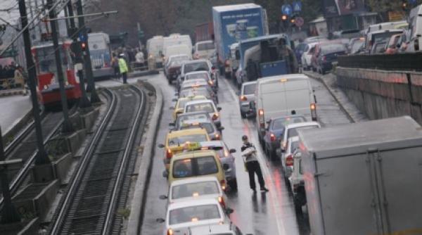 trafic infernal in bucuresti din cauza grevei de la metrou
