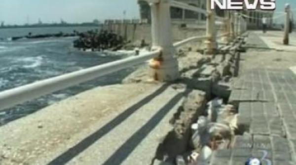 faleza din constanta la un pas de prabusire