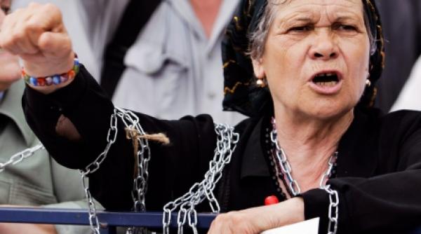 miting in ziua motiunii