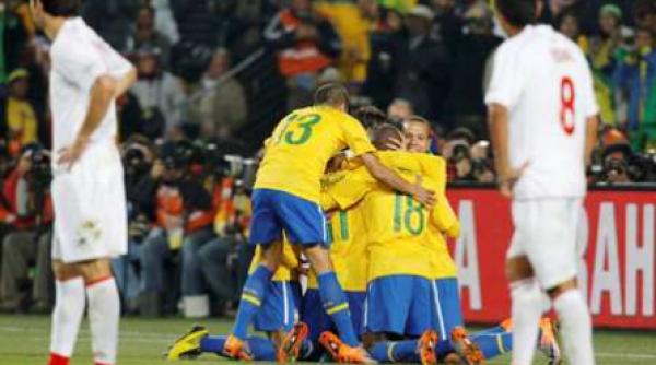 brazilia chile 3 0 in ritm de samba catre sferturi