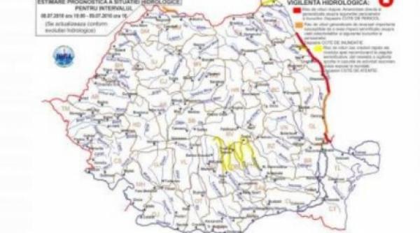 hidrologii mentin avertizarea cod rosu de inundatii pe prut