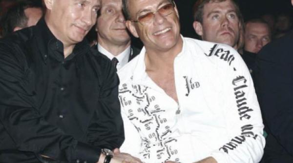 vladimir putin si jean claude van damme impreuna la ultimate fighting