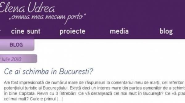 udrea scrie pe blog despre schimbarile de care are nevoie capitala