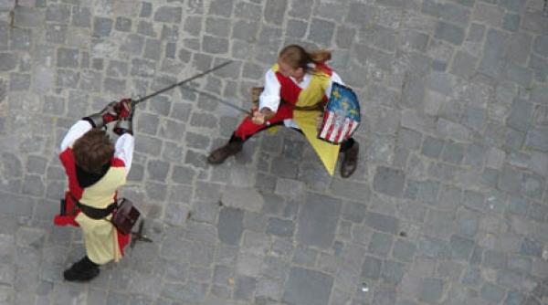 basm de ev mediu la sighisoara