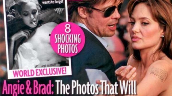 angelina jolie fotografii scandaloase in star magazine