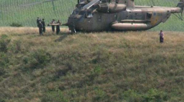 doua elicoptere israeliene au aterizat fortat in arges