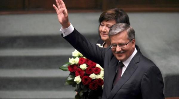 bronislaw komorowski investit in functia de presedinte al poloniei