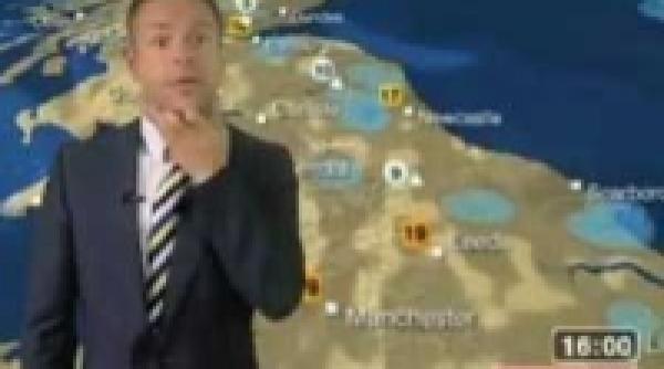 la bbc meteo cu degetul mijlociu ridicat video