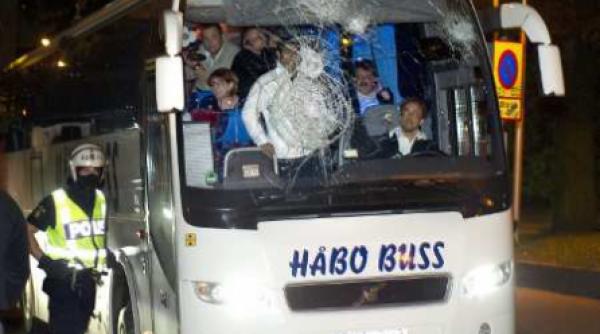 incidente grave dupa meciul aik stockholm levski sofia