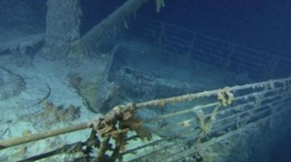 noi imagini cu epava navei titanic
