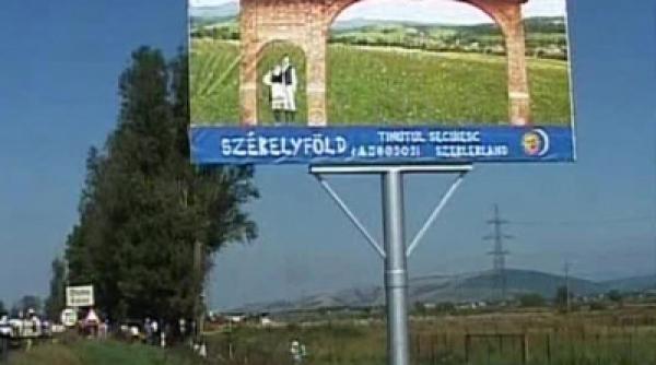 panoul tinutul secuiesc din covasna nu a fost demontat desi exista o hotarare judecatoreasca