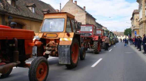 fermierii au iesit in strada