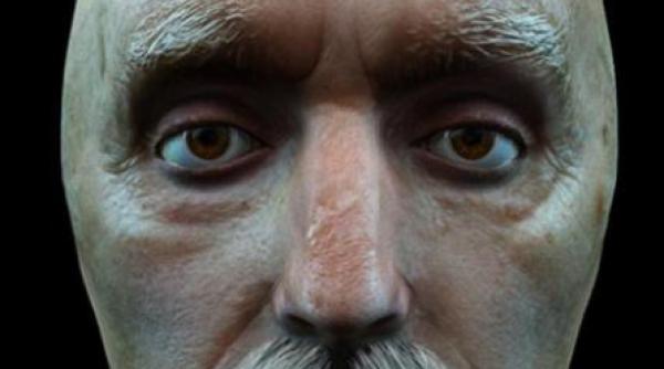 chipul lui shakespeare recreat 3d