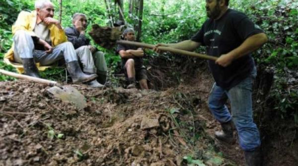 arheologii au deshumat luptatorii anticomunisti de la taga