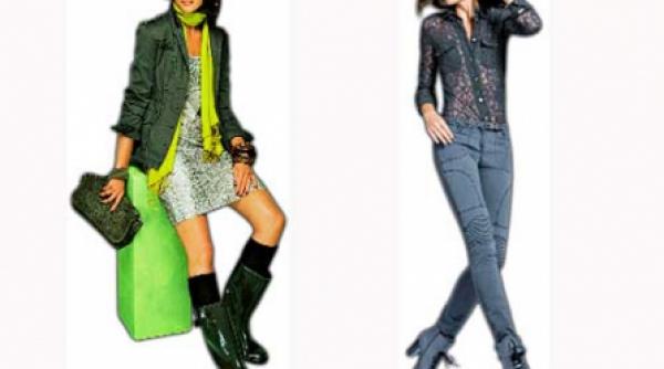 se poarta military chic si gotic ul