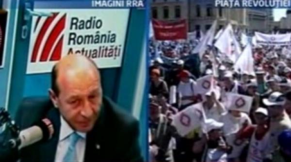 basescu 80 din mass media transmite mesajul ca suntem intr o situatie disperata