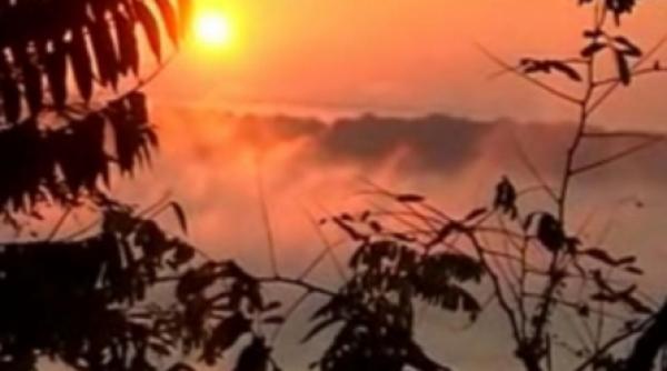 fenomen spectaculos la galati dunarea fierbe