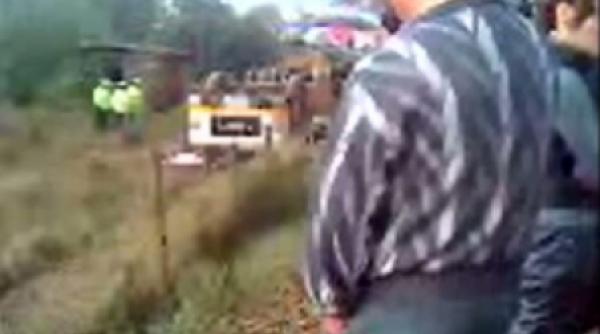 tulcea patru morti si 40 de raniti dupa ce un autobuz a cazut de pe un dig