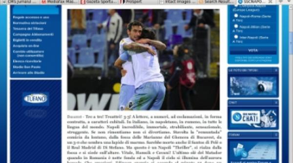 site napoli revenirea a inceput din groapa marianelor din ghencea