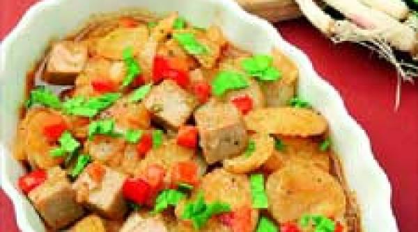 legume cu peste si cartofi