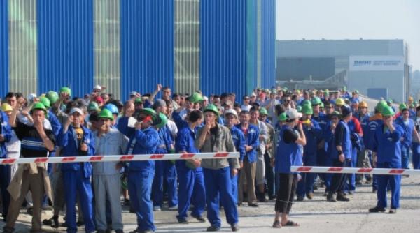 greva la santierul naval daewoo din mangalia