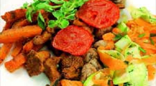 legume la gratar cu salata