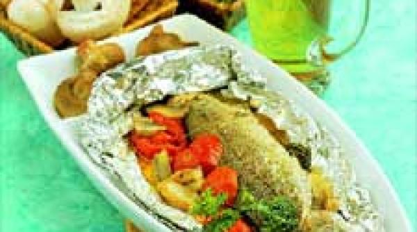 pastrav cu legume si bere