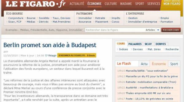 le figaro incurca bucurestiul cu budapesta