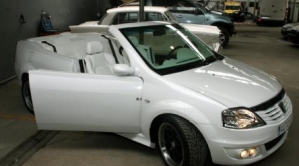 romanii au creat dacia logan decapotabila foto