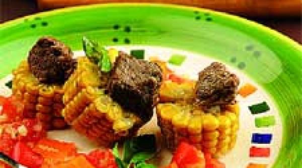 vita cu porumb si legume