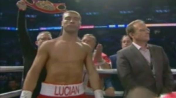 lucian bute isi pastreaza centura l a facut ko pe brinkley in repriza a noua