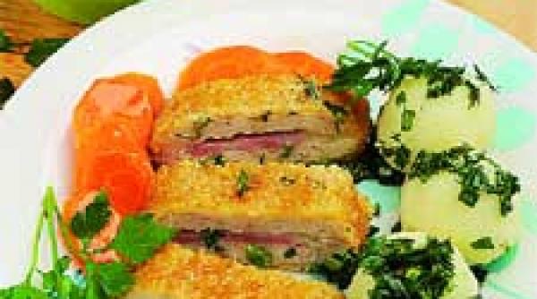 rulada de pui cu cartofi