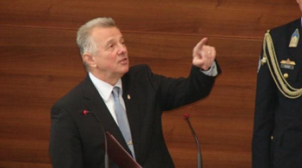 goana unui presedinte prin targu mures