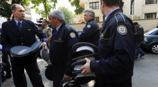 protestul sindicalistilor din sistemul penitenciar sabotat din motive de dezinsectie