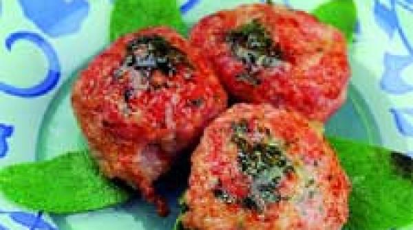 chiftele de porc cu salvie