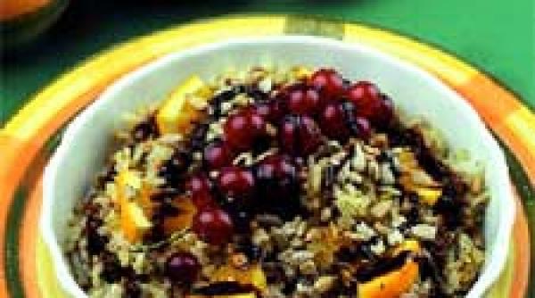 desert cu orez si fructe