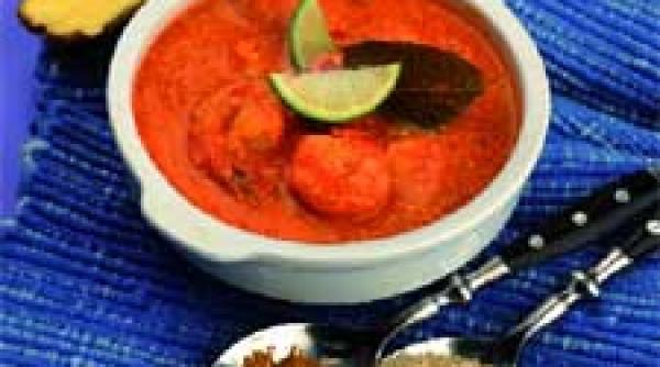 creveti in sos curry