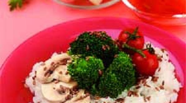 orez cu legume si sos picant