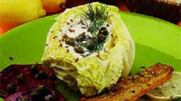 peste afumat cu legume