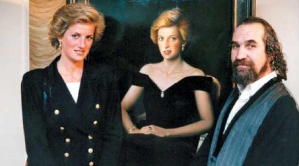pictorul printesei diana de wales