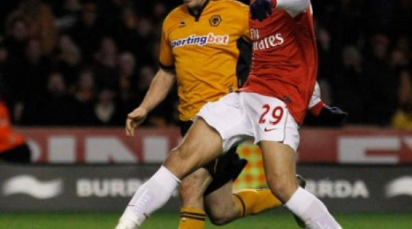 chamakh a marcat cel mai rapid gol al lui arsenal in premier league