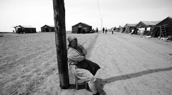 tabara de sinistrati din spantov