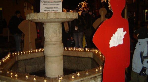 sibienii vor primi paine cu mesaje anti violenta