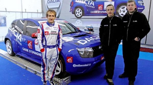 dacia duster ice partenerul lui alain prost in trofeul andros 2010