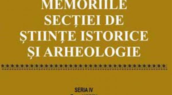 academia romana memoriile sectiei de istorie si arheologie