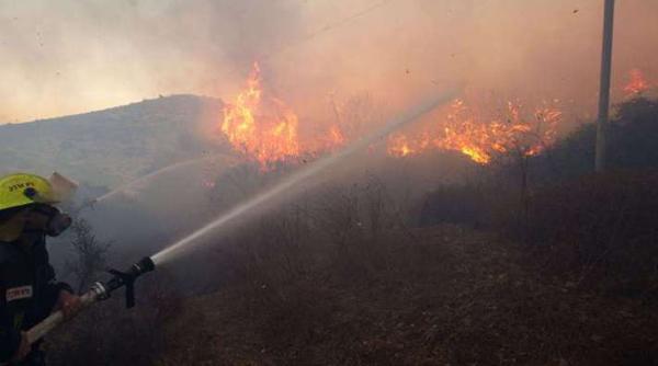 israelul cere ajutor romaniei pentru stingerea incendiului de langa haifa